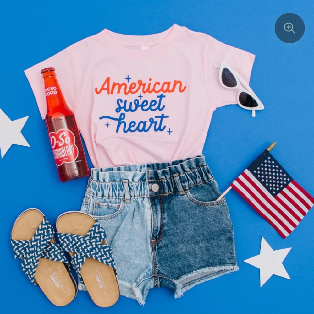 Cheeky Plum American Sweetheart Shirt